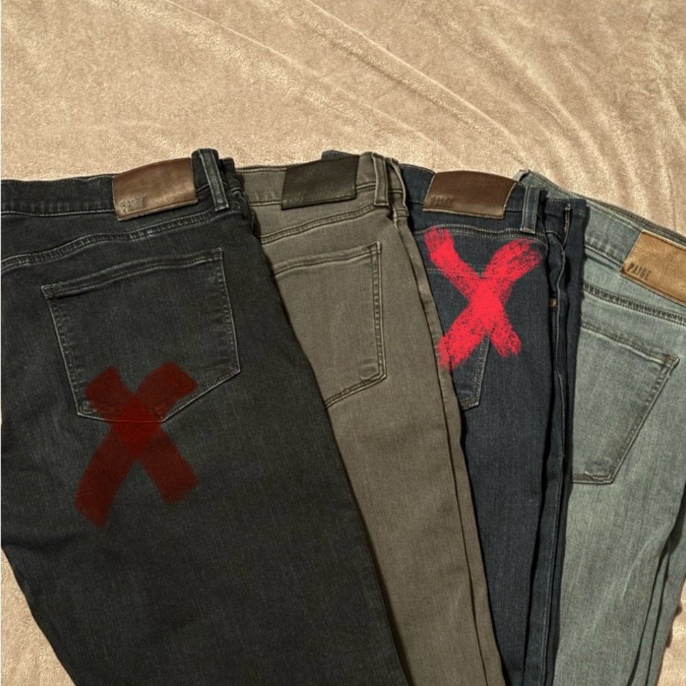 Paige Federal men’s pants in 34X34 slim fit.